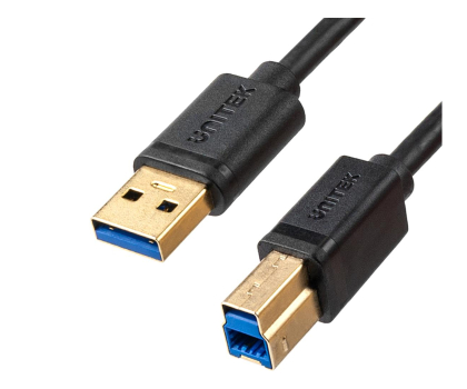 Kabel UNITEK Kabel do drukarki USB-A 3.0 - 5Gbps, 2m C14095BK-2M